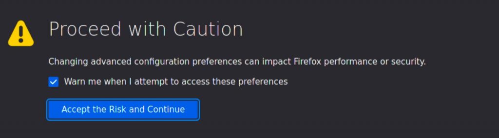 Настройка браузера Firefox для безопасной работы